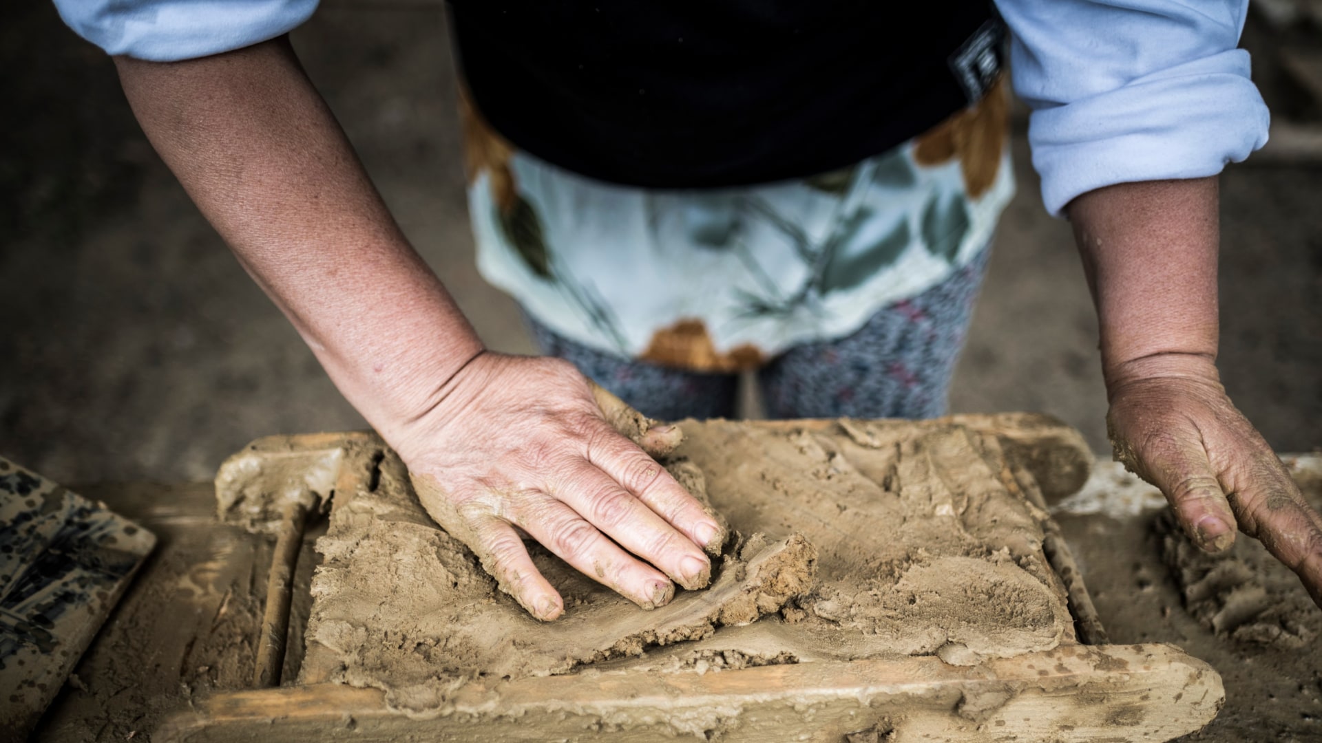 Ziegelherstellung Viscri
